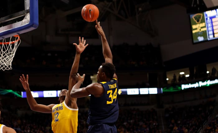 Oscar Tshiebwe - WVU, Pitt 2019